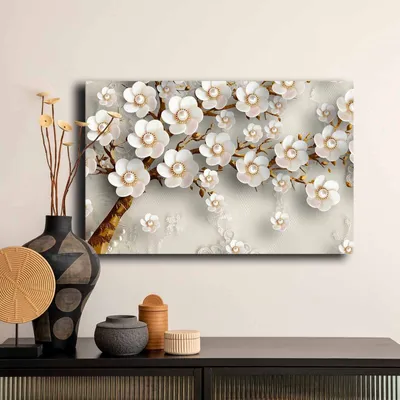 Produktbild von Wallity, 4570GSC-021, Dekorative Leinwandmalerei, Mehrfarbig, 100 % LEINWAND, 45 x 70 cm