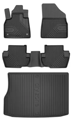 Zdjęcie produktu dla Dywaniki gumowe do Citroën DS5 2011-2015 (hatchback) – czarne, dopasowane – Wielganizator