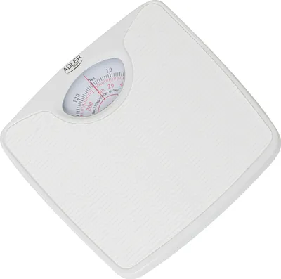 Produktbild von Adler | Mechanické kúpeľňové váhy | AD 8151w | Maximálna hmotnosť (nosnosť) 130 kg | Presnosť 1000 g | Biela