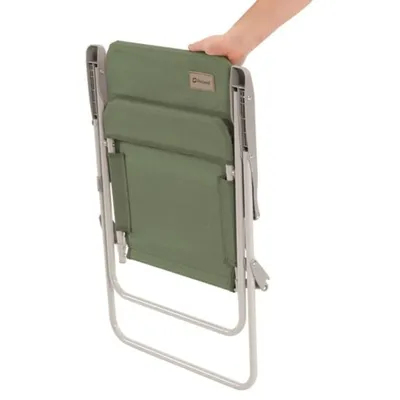 Obrázok produktu pre Outwell Blackpool, 120 kg, Kempingová stolička, 2 noha/nohy, 3,3 kg, PVC, Polyester, Textil, Zelená