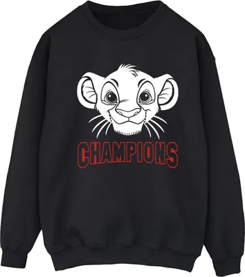 Produktbild von Disney - "The Lion King Champion" Sweatshirt für Damen BI22334 (XXL) (Schwarz)