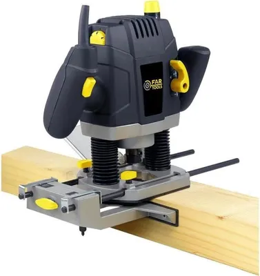 Image de Défonceuse Électrique FARTOOLS PRO ER 1300, 1300 W, Pinces 8/12 mm, Profondeur de Coupe 55 mm
