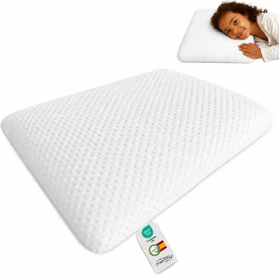 Produktbild von Kinderkissen 70 x 35 cm, viskoelastisch, für Kinderbett, waschbarer Bezug