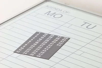 Produktbild von 52x magnetische Wochenzahlen für Wochenplaner Whiteboard Mo-So
