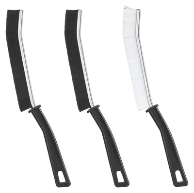 Fugenbürsten-Set, 3 Stück, hart, für Küche & Bad