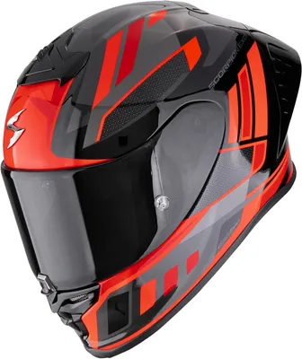 Produktbild von SCORPION EXO-R1 EVO II AIR VITAL Schwarz-Silber-Rot S