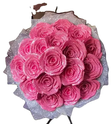 Immagine prodotto di Rosa artificiale, elegante decorazione per la casa, versatile per eventi, rosa, 10 pezzi