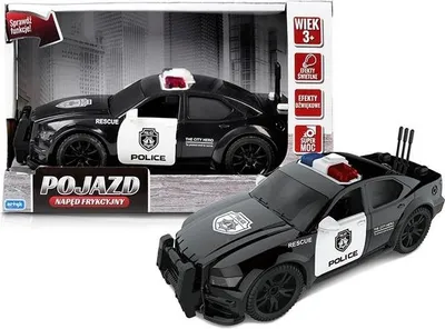 Image de ARTYK Voiture de police avec ours 143014