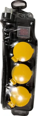 Zdjęcie produktu dla LogiLink LPS253, 1,5 m, Zewnętrzna, Typu F, Type F (CEE 7/4), IP44, 1,5 mm²