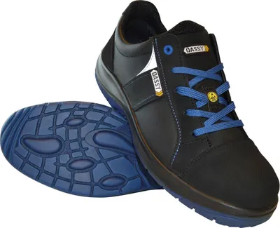 Produktbild von DASSY® Corus S3 Sicherheitshalbschuhe SCHWARZ Gr.39 Länge: STANDARD