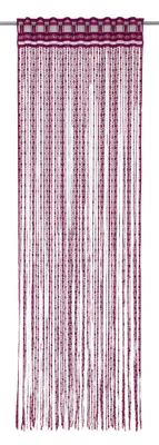 Produktbild von Fadengardine "Sarah": 245x95cm / Violett Größe (HxB): 245x95cm Farbe: Violett