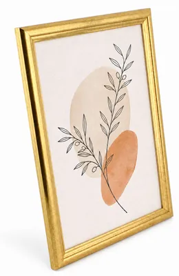 Produktbild von Artus Kunststoff Bilderrahmen Wanddeko Collage Poster Bilder Foto Rahmen - Farbe: Gold | Format: 30x45