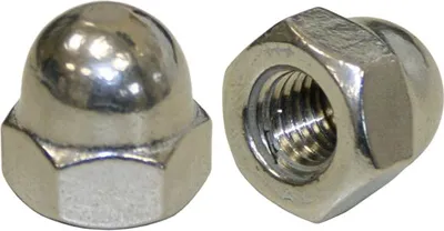 Produktbild von 10 Stk. Hutmuttern DIN 1587 M24 hohe Form V4A