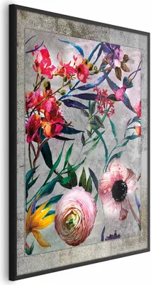 Produktbild von Posterpapier Poster - Rustic Flowers 60x90 cm Blumen b-C-0285-ao-a