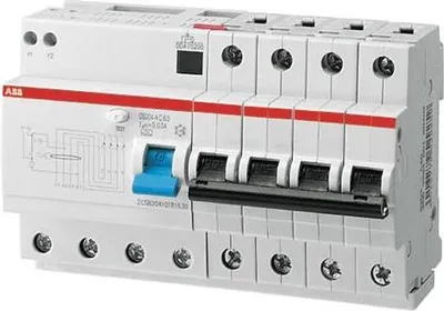 Immagine prodotto di DS204 A-B16/0,03 Stromunterbrecher Fehlerstromschutzschalter A-type 4 (2CSR254101R1165)
