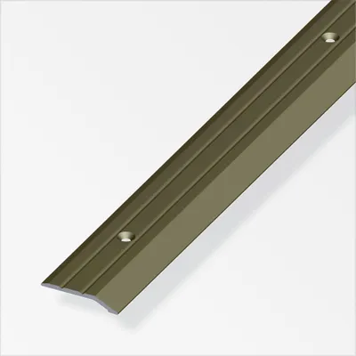 Produktbild von alfer Flachabschlussprofil 1 m, 30 x 5 mm Aluminium eloxiert bronze
