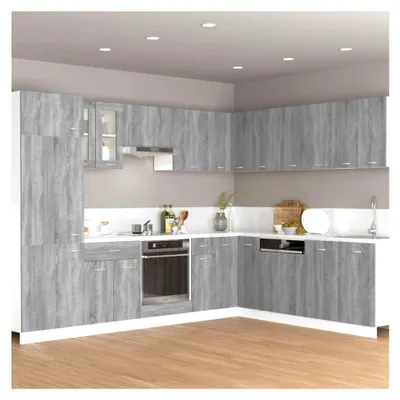 Produktbild von Hängeschrank Lyon Grau Sonoma 60x31x40 cm Holzwerkstoff