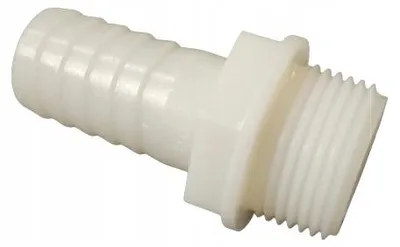 Image de Boutte Raccord fileté 3/4" pour tuyau 16mm en polyamide