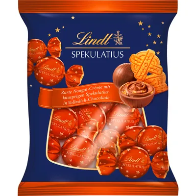 Zdjęcie produktu dla Lindt Spekulatius Balls pysznie nadziewane mleczną czekoladą 101g