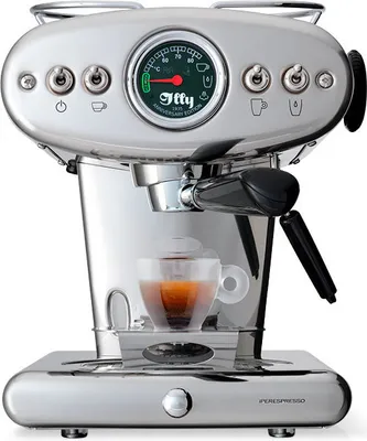 Produktbild von Illy X1, Espressomaschine, 1 l, Kaffeekapsel, 1250 W, Schwarz, Edelstahl