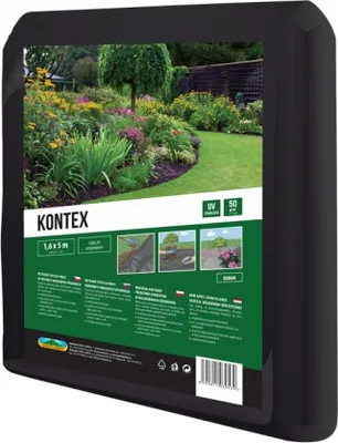 Obrázok produktu pre KONTEX netkaná mulčovacia textília čierna 1,6x5m