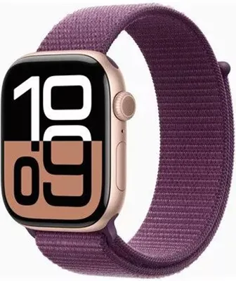 Immagine prodotto di Apple Watch Series 10 GPS Cellular 46mm MWY83QH/A Gold Alu Plum Sport Band - / OVP