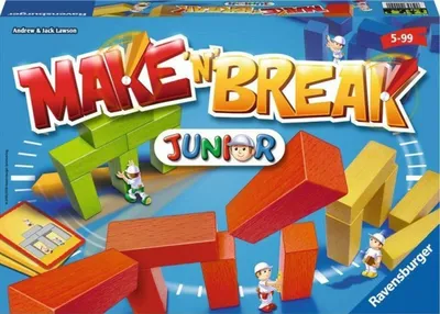 Obrázek produktu pro Ravensburger Make 'n' Break Junior, Stolní hra, Jemná motorika (obratnost), 5 rok/roky
