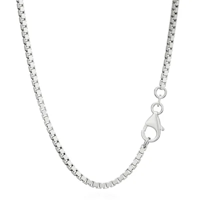 Produktbild von Venezia Silber Kette 3627, 80cm Lang, 15g 1,8mm Breit