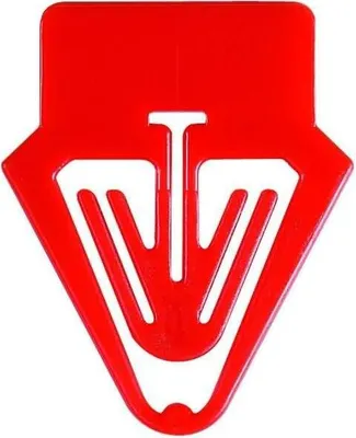 Produktbild von Kartenreiter 25mm VE=100 Stück rot