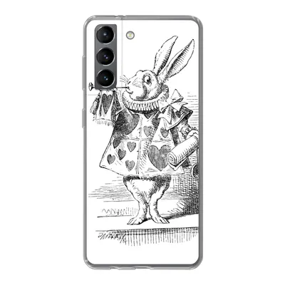 Produktbild von MuchoWow® Handyhülle Schutzhülle Hülle für Samsung Galaxy S21 Alice im Wunderland Silikon Softcase Handy Hülle - Softcase