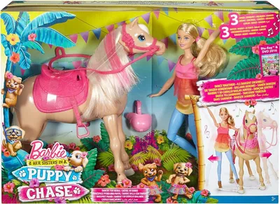 Produktbild von Barbie "Die große Hundesuche" Tanzspaß Pferd und Puppe