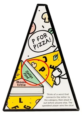 Obrázek produktu pro Asmodee – Společenská hra "P for Pizza" – Rodinná hra pro rychlé mysl