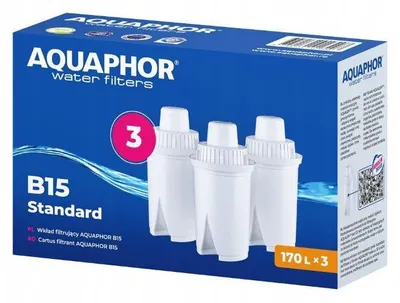 A box of Aquaphor water filters.