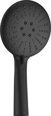 Produktbild von Handbrause Schwarz 3 Funktionen Massagefunktion Duschbrause modern Brause Duschkopf Antikalk-Düsen Brausekopf Duschbrause Bad Dusche