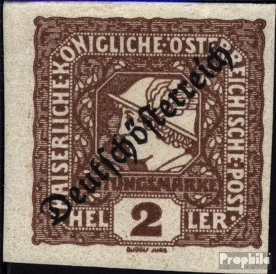Produktbild von Briefmarken Österreich 1919 Mi 247 postfrisch Zeitungsmarken