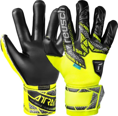 Produktbild von Reusch Torwarthandschuhe Attrakt Duo mit maximalem Grip 2025 safe yell/silver/black 8.5