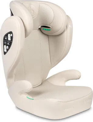 Produktbild von CARETERO Kindersitz Ohne Isofix mit Abnehmbarer Rückenlehne und Verstellbarer Kopfstütze, Breezy, Beige