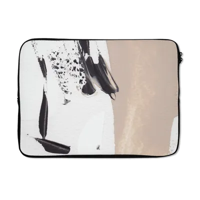 Produktbild von MuchoWow® Laptop Hülle 13 Zoll Farbe - Design - Abstrakt Laptoptasche - Laptophülle - Sleeve - Rundumschutz