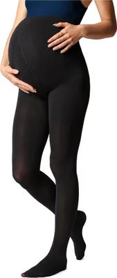 Produktbild von Be Mammy Umstandsstrumpfhose 100 DEN BE-1120 (Schwarz, XL)