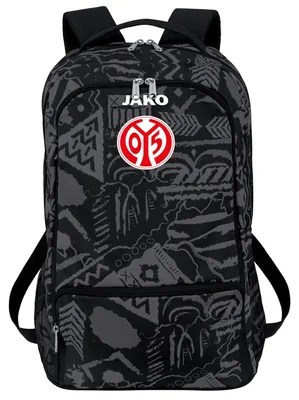 Produktbild von Jako Mainz 05 Rucksack Tropicana - schwarz/anthrazit, Größe:-