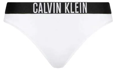 Produktbild von Calvin Klein - Bikinihöschen für Damen, Kontrastfarbener Bund NA473 (M) (Weiß)