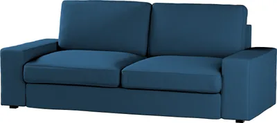 Produktbild von Dekoria Bezug für Kivik 3-er Bettsofa, marinenblau , Kivik 3-er Bettsofabezug