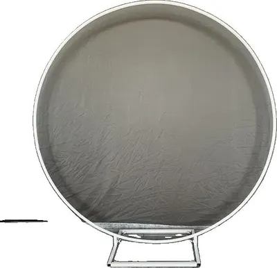Produktbild von Hochzeits-Hintergrunddekoration, Metallbogenständer, Outdoor-Hochzeitslayout, 2.5m(98 in)