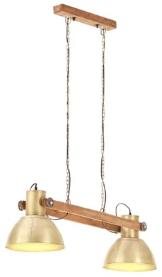 Produktbild von vidaXL Hängelampe Industriestil 25 W Messing 109 cm E27