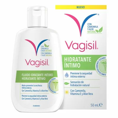 Imagen del producto de Vagisil, crema hidratante íntima, 50 ml