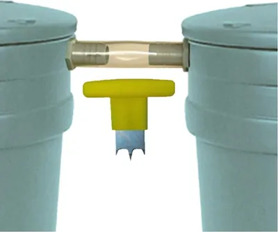 Produktbild von 4 Home and Garden Regentonnen Verbindungsset