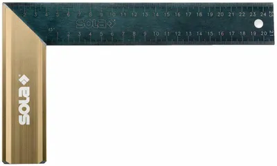 Tischlerwinkel SOLA SRG350 Aluminium 350x170 mm