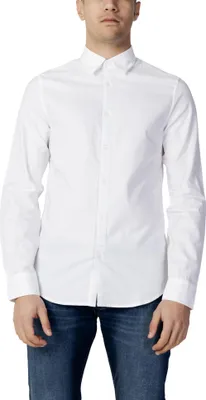 Zdjęcie produktu dla ARMANI EXCHANGE Koszula męska bawełniana Biały GR76353 - Rozmiar: XL