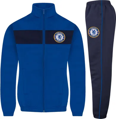 Produktbild von Chelsea FC - Trainingsanzug für Jungen GF1046 (134) (Königsblau)