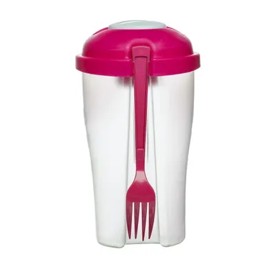 Immagine prodotto di Contenitore per insalata Sagaform To Go 0,8 l rosa